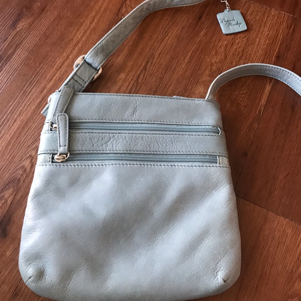 Used once leather bag